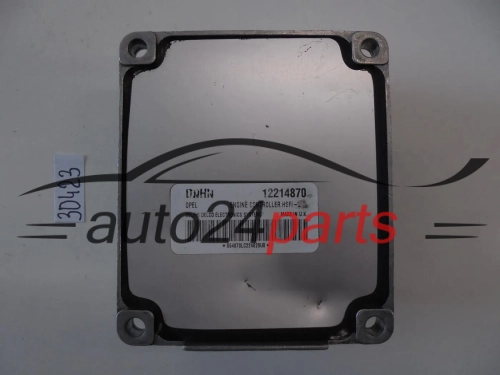 KOMPUTER STEROWNIK SILNIKA OPEL ASTRA ZAFIRA 1.6 Z16XE DELPHI DELCO 12214870 DNHN, 12214870DNHN, HSFI-2.1