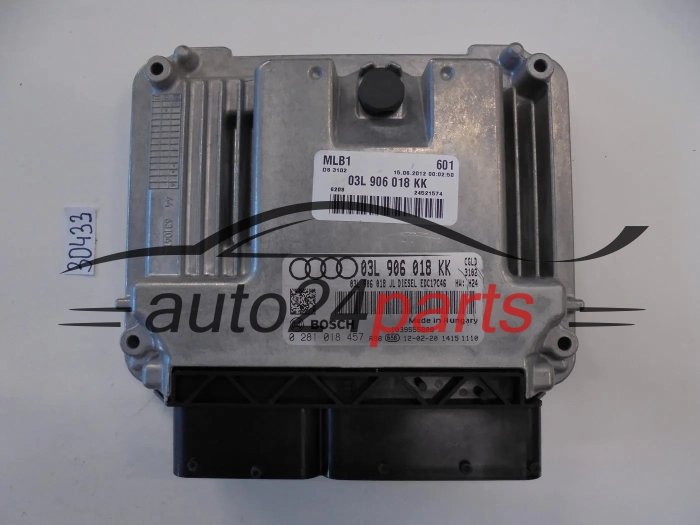 Calculateur Moteur AUDI 0281018457 03L906018KK EDC17C46