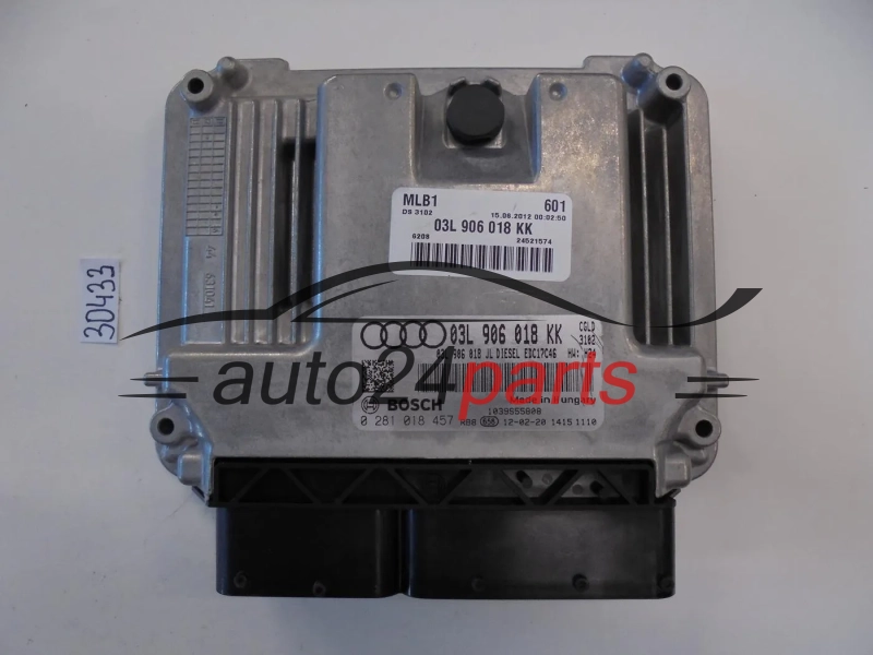KOMPUTER STEROWNIK SILNIKA AUDI 0281018457 03L906018KK EDC17C46