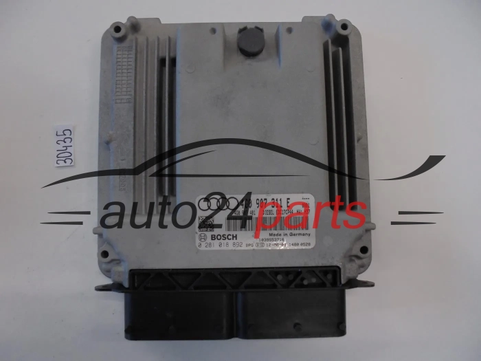 Calculateur Moteur  AUDI 0281018892 4G0907311E EDC17CP44