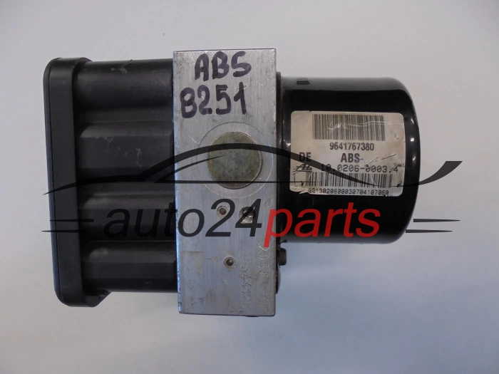 ABS POMPA I STEROWNIK CITROEN 96 417 673 80, 9641767380, ATE 10.0206-0003.4, 10020600034, 10.0960-1110.3, 10096011103