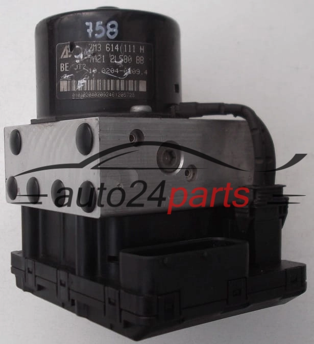 Pompa ABS i sterownik VOLKSWAGEN AUDI SKODA SEAT ALHAMBRA FORD GALAXY ATE 7M3 614 111 H, 7M3614111H, 10.0204-0209.4, 10020402094, 1J0 907 379 P, 1J0907379P, 10.0949-0331.3, 10094903313, 5WK8476