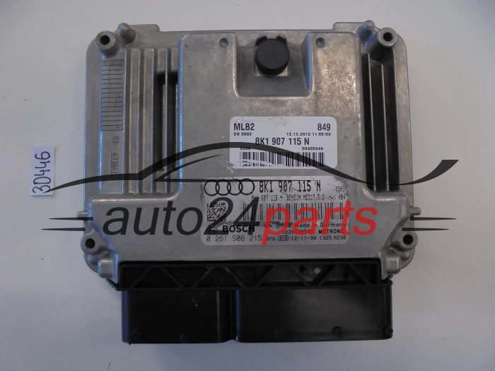 CENTRALITA DE MOTOR  AUDI 0261S06215 8K1907115N MED17.5.2