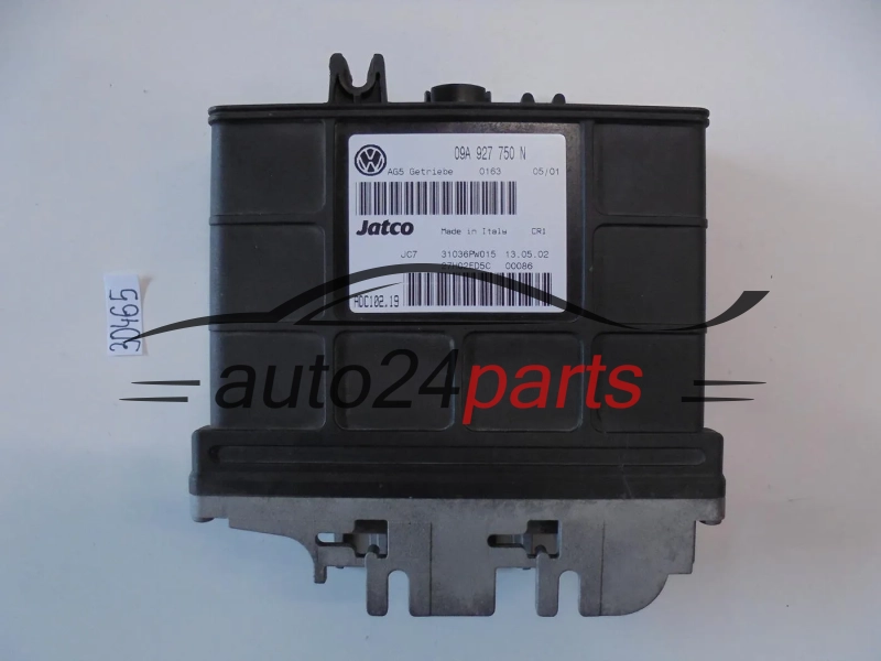 STEROWNIK SKRZYNI AUTOMATYCZNEJ VOLKSWAGEN GOLF 09A 927 750 N, 09A927750N
