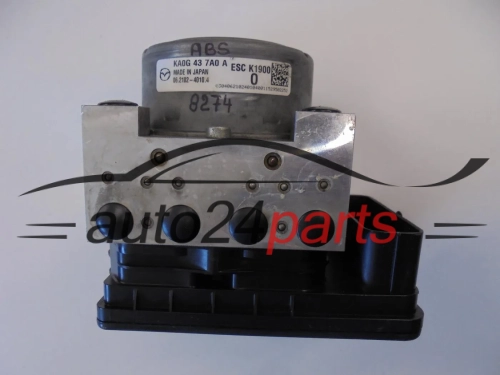 POMPE ABS ET CALCULATEUR MAZDA KA0G437A0A 06.2109-7650.3 06210976503