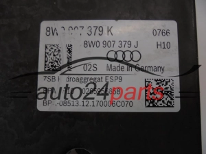 POMPA ABS I STEROWNIK AUDI 0265257378 8W0614517N 8W0907379K 0265956658