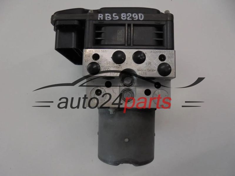 POMPA ABS I STEROWNIK AUDI 0265250565 4G0614517AB 4G0907379M 0265960458