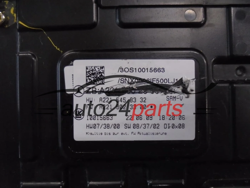 CENTRALKA MODUL SAM MERCEDES BENZ A2219002600