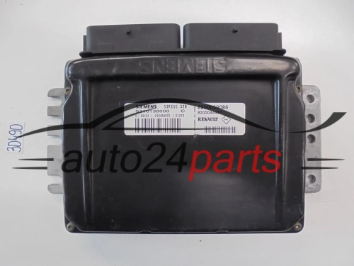 KOMPUTER STEROWNIK SILNIKA RENAULT MEGANE 1.6 SIRIUS 32N S110138000C, S110138000 C, 8200059086, 8200044437