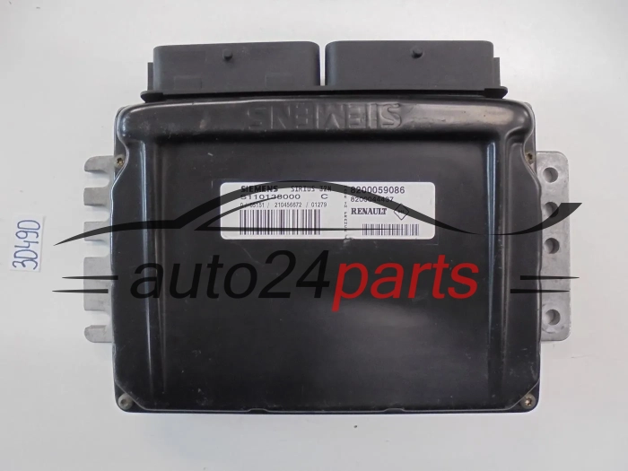 KOMPUTER STEROWNIK SILNIKA RENAULT MEGANE 1.6 SIRIUS 32N S110138000C, S110138000 C, 8200059086, 8200044437
