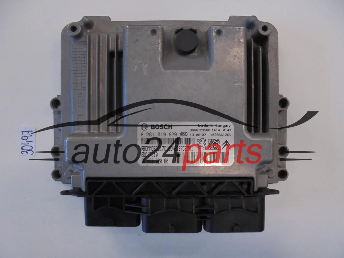 CENTRALITA DE MOTOR   CITROEN PEUGEOT 0281019829 9806002080