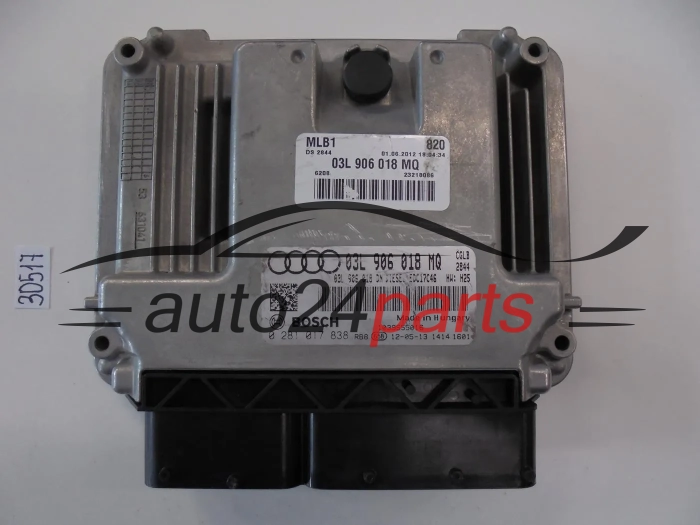 KOMPUTER STEROWNIK SILNIKA AUDI Q5 2.5 TDI BOSCH 0 281 017 838, 0281017838, 03L 906 018 MQ, 03L906018MQ
