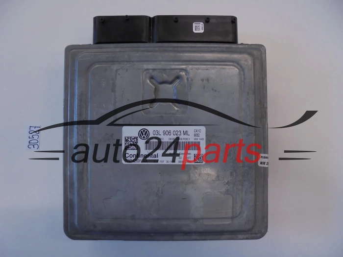 KOMPUTER STEROWNIK SILNIKA VW VOLKSWAGEN GOLF 1.6 TDI, CONTINENTAL 5WP42691 AA, 5WP42691AA, 03L 906 023 ML, 03L906023ML, 03L 907 425 C, 03L907425C