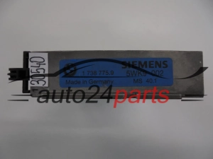 KOMPUTER STEROWNIK SILNIKA BMW 320, E36 2.0 24V, SIEMENS 5WK9 002, 5WK9002, 1 738 775.9, 17387759, 1703421, MS 40.1