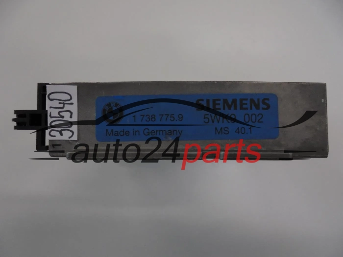 KOMPUTER STEROWNIK SILNIKA BMW 320, E36 2.0 24V, SIEMENS 5WK9 002, 5WK9002, 1 738 775.9, 17387759, 1703421, MS 40.1