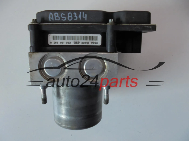 ABS POMPA I STEROWNIK CITROEN PEUGEOT BOSCH 0265252222, 9674663580, 0265951952