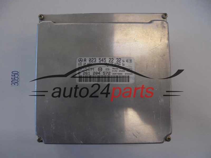 KOMPUTER STEROWNIK SILNIKA MERCEDES SLK230 C230, BOSCH 0 261 204 572, 0261204572, A 023 545 22 32, A0235452232