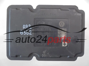 ABS VOLKSWAGEN AUDI GOLF SEAT 1K0 614 517 DR / 1K0614517DR / 25021219194 / 1K0 907 379 BL / 1K0907379BL / 10096103643 / 10061939551 / 28561054513