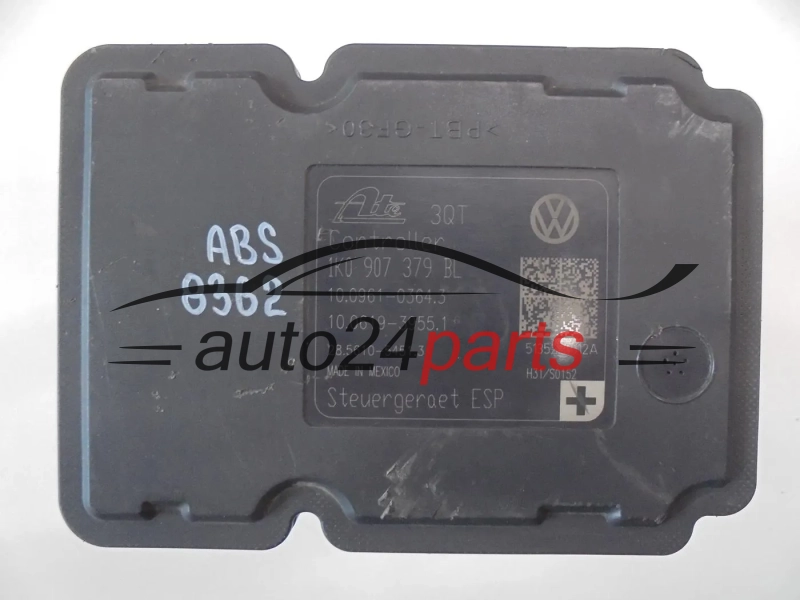 ABS VOLKSWAGEN AUDI GOLF SEAT 1K0 614 517 DR / 1K0614517DR / 25021219194 / 1K0 907 379 BL / 1K0907379BL / 10096103643 / 10061939551 / 28561054513