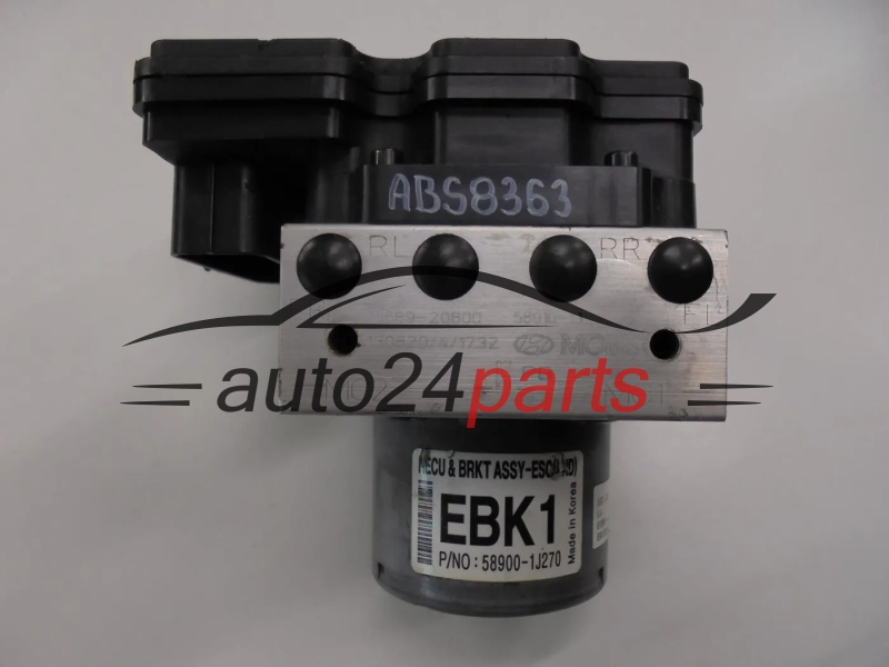 POMPA ABS I STEROWNIK HYUNDAI 1J589-20800 1J58920800 58900-1J270 589001J270 589101J270