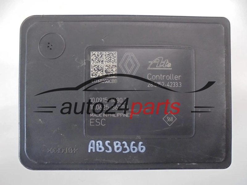 POMPA ABS I STEROWNIK RENAULT 476607355R 10.0915-1480.3 10091514803