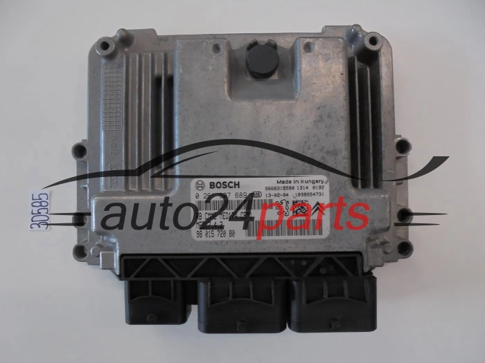 CENTRALITA DE MOTOR   CITROEN 0261S07689 9801572080