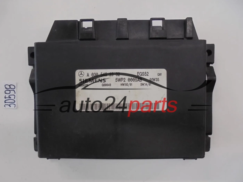 STEROWNIK SKRZYNI AUTOMATYCZNEJ MERCEDES W210 SIEMENS 5WP2 0005AB, 5WP20005AB, A 030 545 23 32, A0305452332