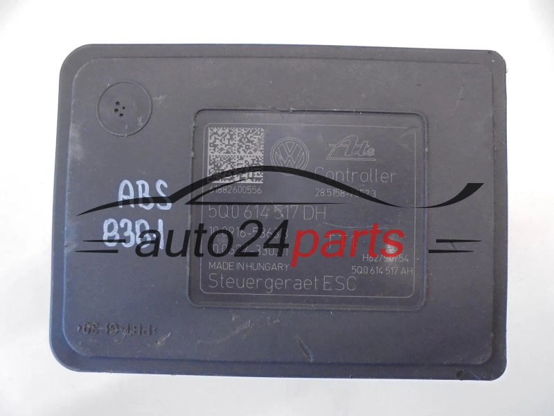 POMPA ABS I STEROWNIK VOLKSWAGEN SKODA 5Q0 614 517 DH 5Q0614517DH 28.5158-7652.3 28515876523
