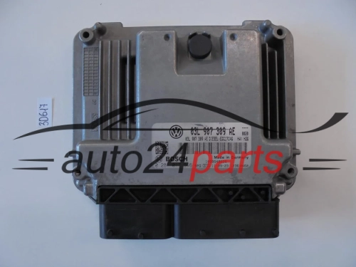 KOMPUTER STEROWNIK SILNIKA VW VOLKSWAGEN PASSAT, BOSCH 0 281 017 946, BOSCH 0281017946, 03L 907 309 AE, 03L907309AE, 1039S48626