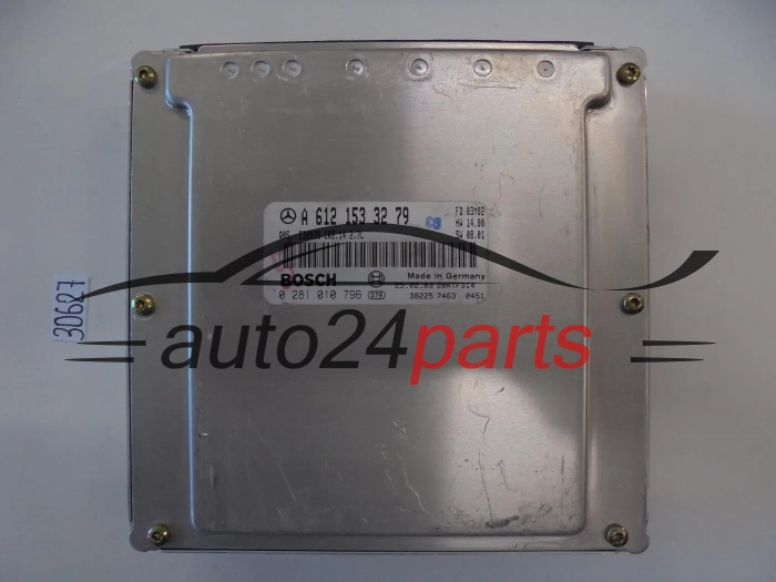 KOMPUTER STEROWNIK SILNIKA MERCEDES 2.7 CDI BOSCH 0 281 010 796, 0281010796, A 612 153 32 79, A6121533279, CR2.14