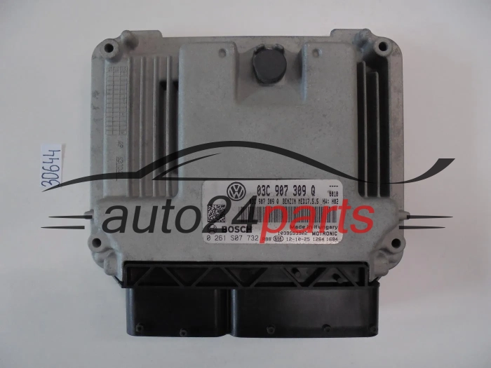 KOMPUTER STEROWNIK SILNIKA VW VOLKSWAGEN TIGUAN 1.4 TSI BOSCH 0 261 S07 732, 0261S07732, 03C 907 309 Q, 03C907309Q, MED17.5.5