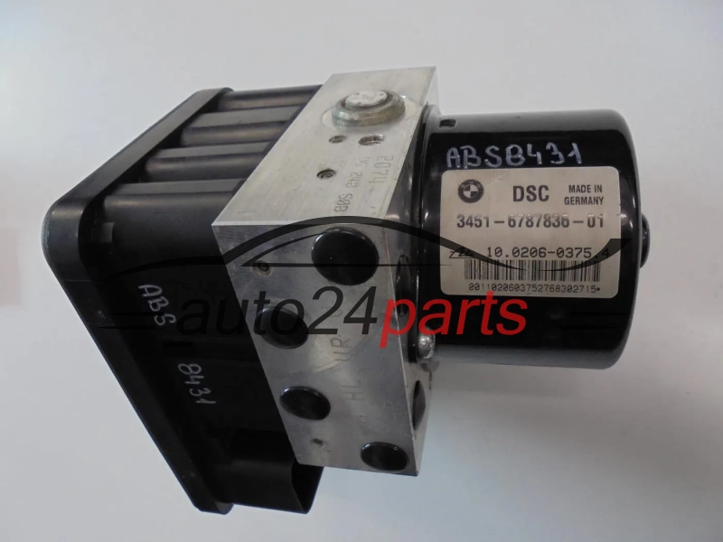 ABS POMPA I STEROWNIK BMW 3451-6787836-01, 3451678783601, ATE 10.0206-0375.4, 10020603754, 6 787 837, 6787837, 10.0960-0841.3, 10096008413