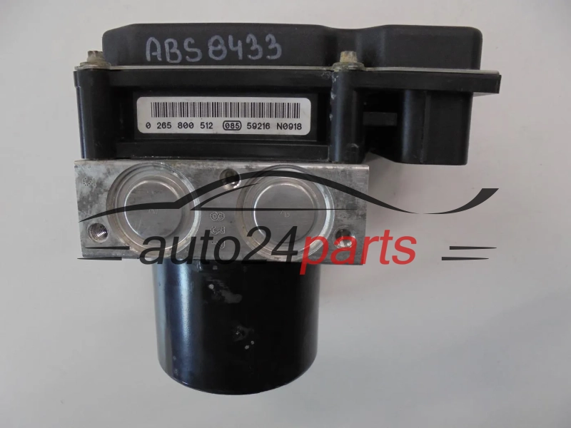 Pompa ABS i sterownik SEAT SKODA FABIA AUDI VW POLO 1.4L BOSCH 0 265 231 715, 0265231715, 6Q0 614 417 P, 6Q0614417P, 0 265 800 512, 0265800512