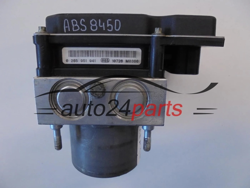 ABS POMPA I STEROWNIK FIAT 500 BOSCH 0 265 252 208, 0265252208, 51908528, 0265951941