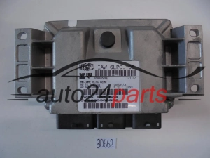 KOMPUTER STEROWNIK SILNIKA PEUGEOT 207 1.4 MAGNETI MARELLI IAW 6LPC.105, IAW6LPC105, HW 16784004, 9654596080,  SW 16807064, 9663380880 - 