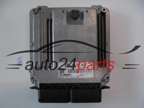 KOMPUTER STEROWNIK SILNIKA VOLKSWAGEN 0281017733 7P0907401F EDC17CP44