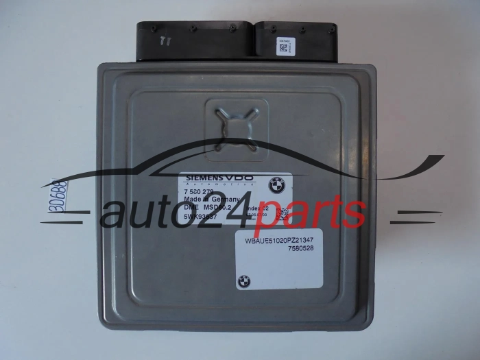 KOMPUTER STEROWNIK SILNIKA BMW 2.0 SIEMENS VDO 5WK93637, 7 580 279, 7580279, 7582358, DME MSD80.2