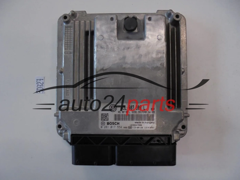 Sterownik silnika VOLKSWAGEN 0281017554 03L907309L EDC17CP20 - 30437 30727