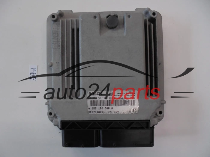 Centralita de motor Alfa Romeo 156 2.0 JTS 0261S01027 00551903060 55190306 MED711A001