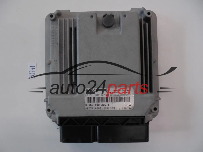 Komputer sterownik silnika Alfa Romeo 156 2.0 JTS 0261S01027 00551903060 55190306 MED711A001