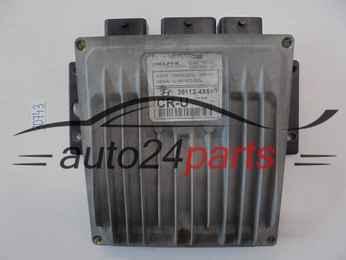 KOMPUTER STEROWNIK SILNIKA HYUNDAI TERRACAN 2.9 CRDI 39112-4X510 CR-U, 391124X510