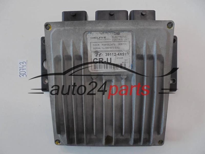 KOMPUTER STEROWNIK SILNIKA HYUNDAI TERRACAN 2.9 CRDI 39112-4X510 CR-U, 391124X510