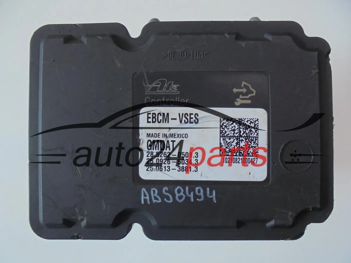 ABS POMPA I STEROWNIK CHEVROLET CAPTIVA 25943360, 25.0212-0949.4, 25021209494, 28.5262-0501.3, 28526205013