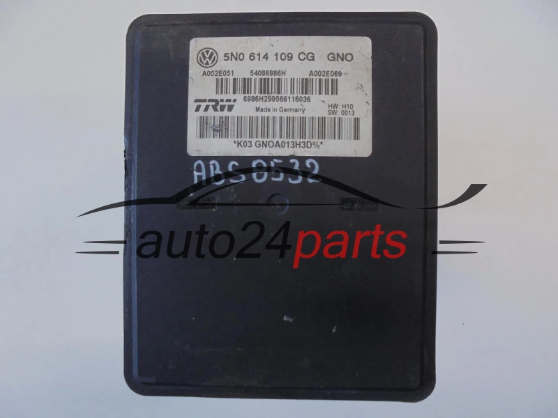 POMPA ABS I STEROWNIK AUDI VOLKSWAGEN 5N0614109CG 5N0 614 109 CG
