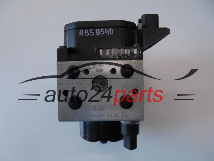 ABS MERCEDES BENZ W168 A190 BOSCH 0 265 202 412, 0265202412, A 003 431 45 12, A0034314512