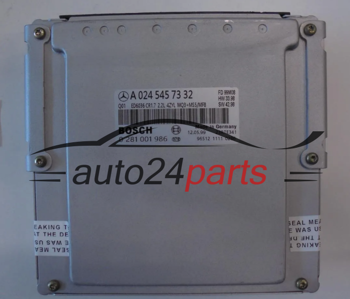 MERCEDES VITO 2.2 CDI A0245457332, 0245457332, A 024 545 73 32 BOSCH 0281001986