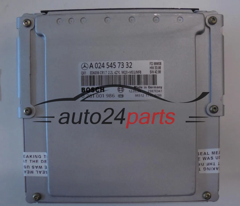 MERCEDES VITO 2.2 CDI A0245457332, 0245457332, A 024 545 73 32 BOSCH 0281001986