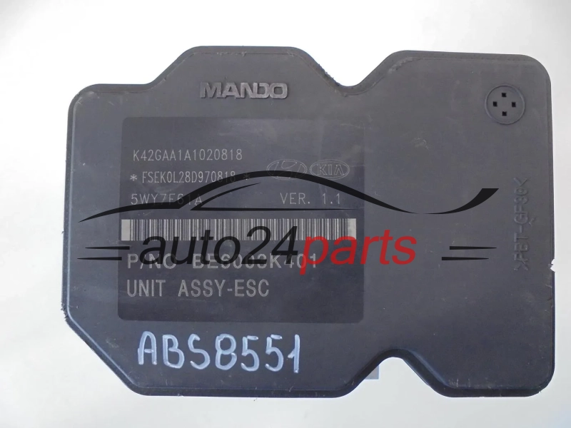 POMPA ABS I STEROWNIK HYUNDAI 58910-0X950 589100X950 BE6003K401