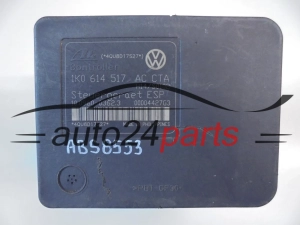 ABS VOLKSWAGEN AUDI SEAT SKODA 1K0 614 517 AC, 1K0614517AC, ATE 10.0206-0222.4, 10020602224, 10.0960-0362.3, 10096003623