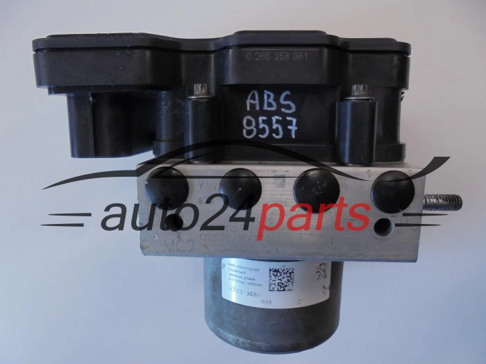 POMPE ABS ET CALCULATEUR CITROEN PEUGEOT 0265258361 3648036 9822373680 0265956240